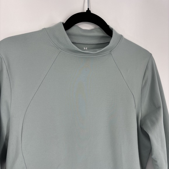 Under Armor Top - Mock Neck, Long Sleeve, Thumbholes - Size XL - Picture 3 of 6